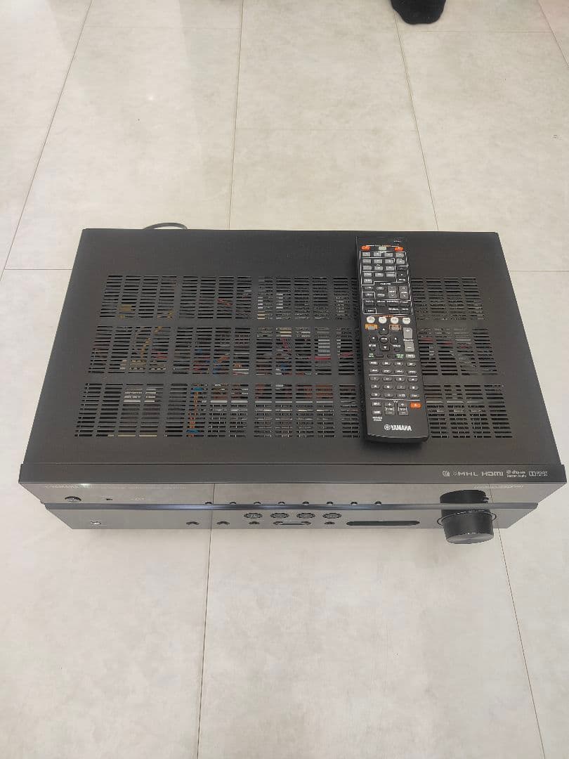 Yamaha RX-V575 AVアンプ リモコン付属　中古品