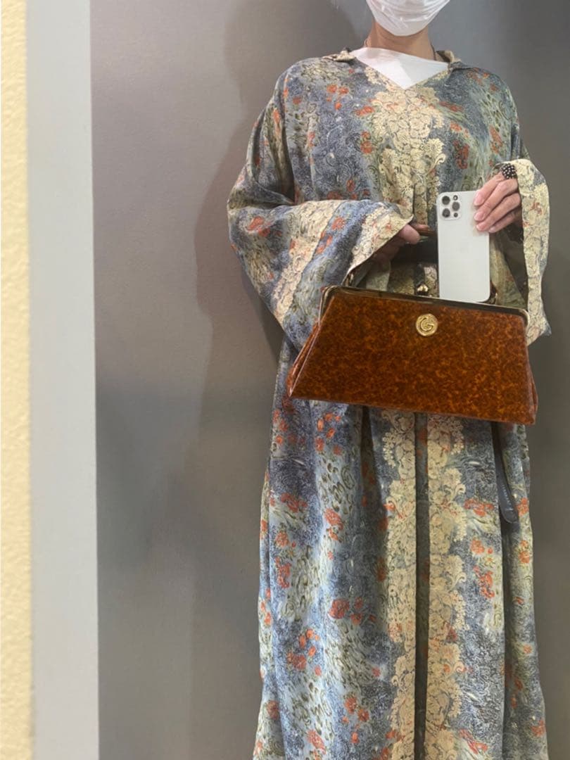 古着 ビンテージ パーティー がま口 バンド バック バッグ