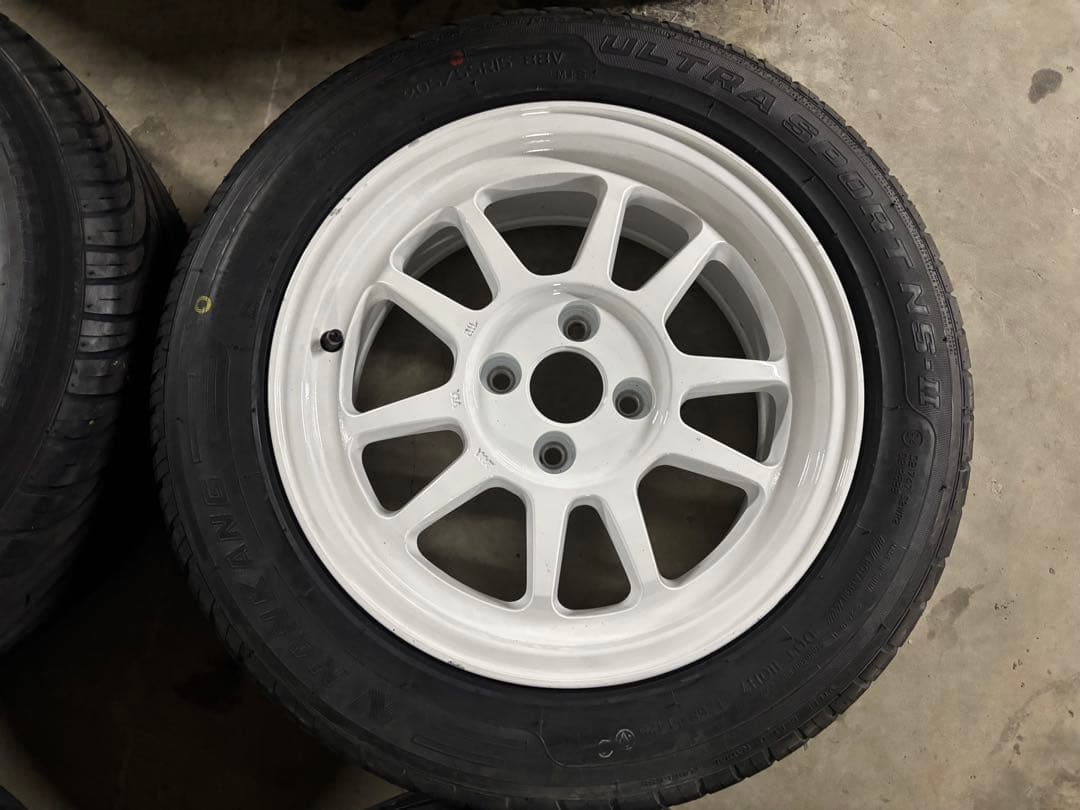 SHIBAホイール G23 4H100 15inch 7J +35