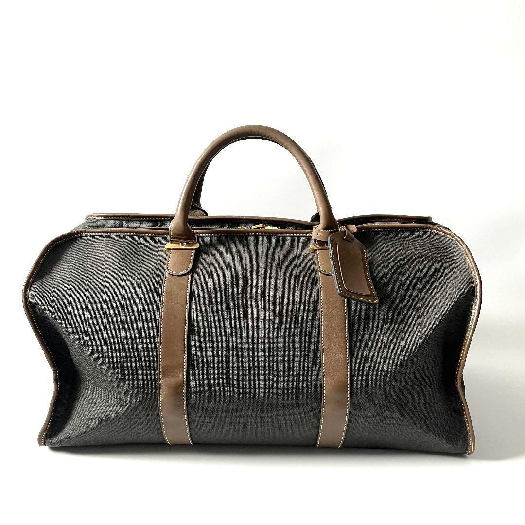【良品】dunhill ダンヒル ボストンバッグ 旅行バッグ 大容量