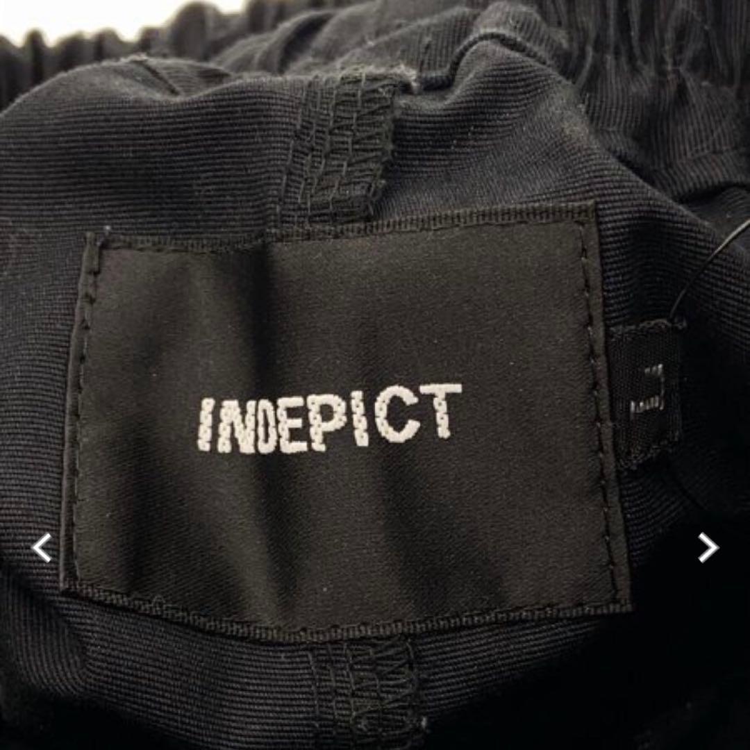 indepict ブラック　ラウンジパウンツ