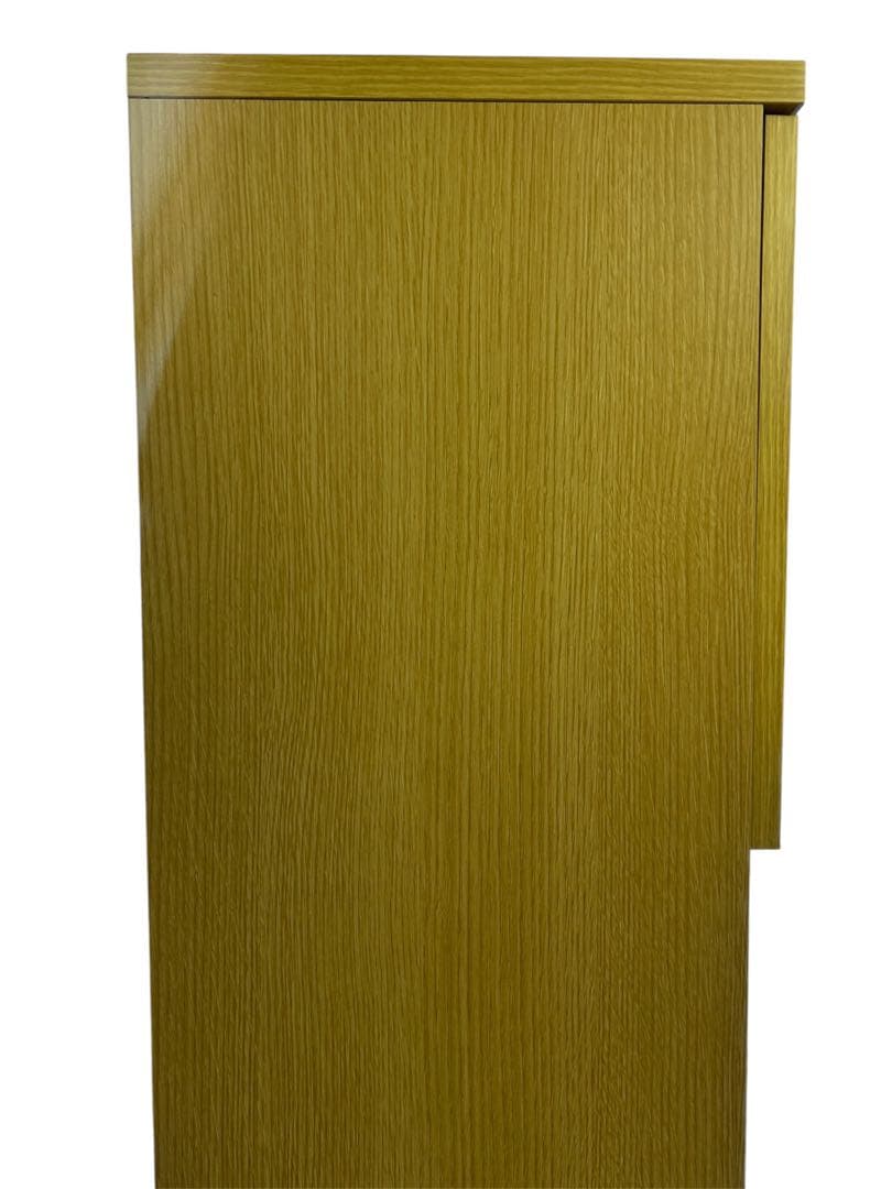 美品！ シューズBOX 下駄箱 玄関収納 ハイタイプ ナチュラル色 送料込み