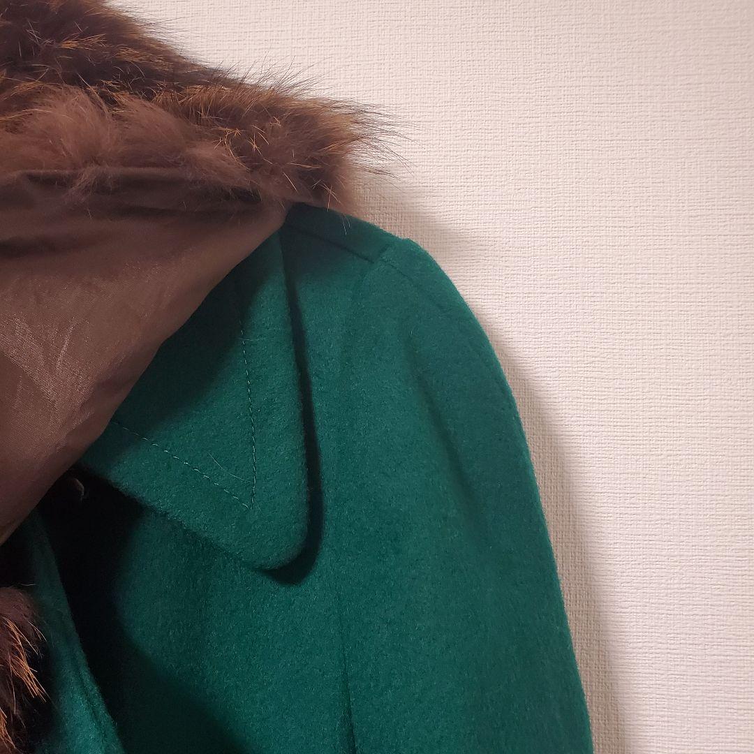 SONIARYKIEL ソニアリキエル　ウールコート 美品 リアルファー　毛皮
