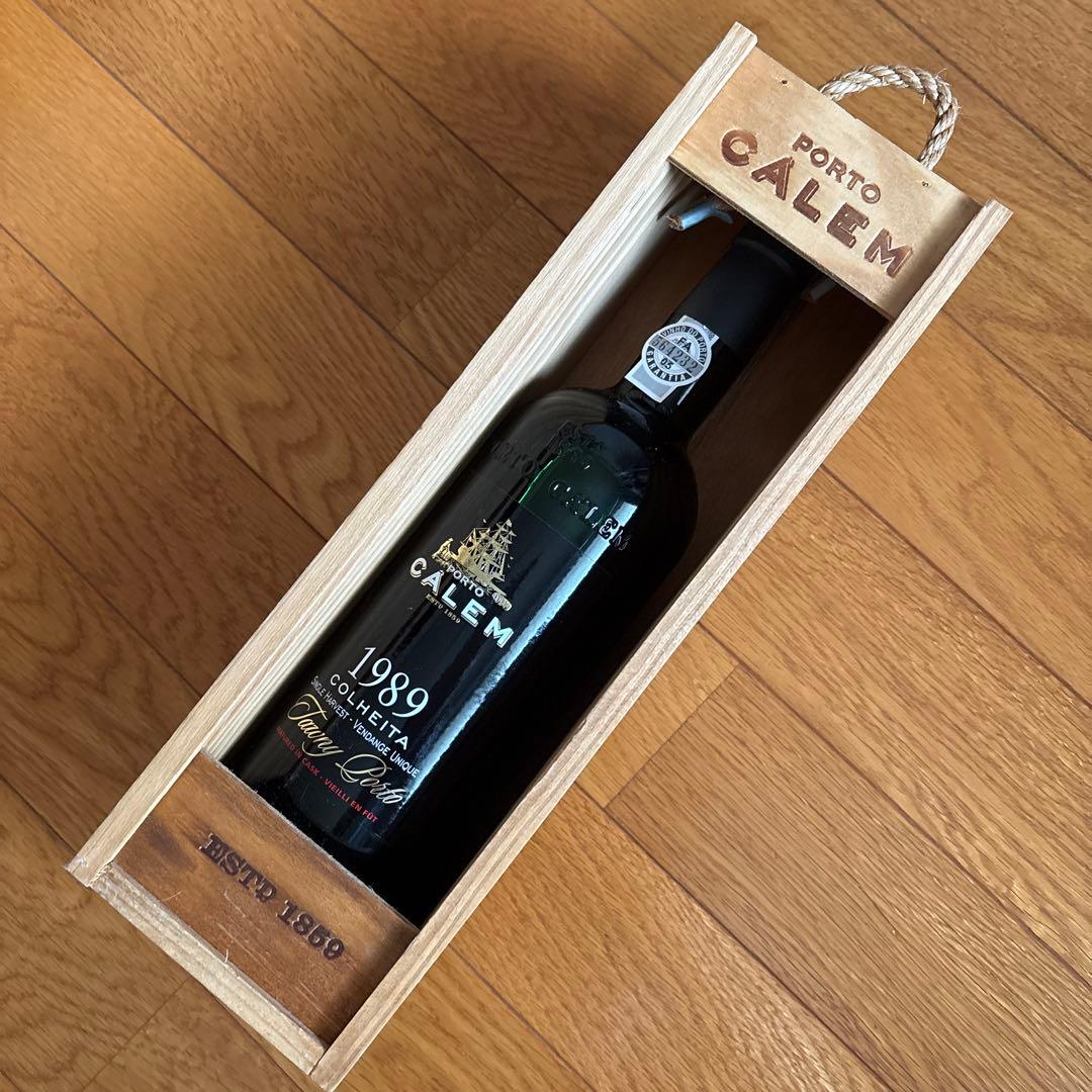 CALEM 1989 コルヘイタ ポートワイン 木箱入り