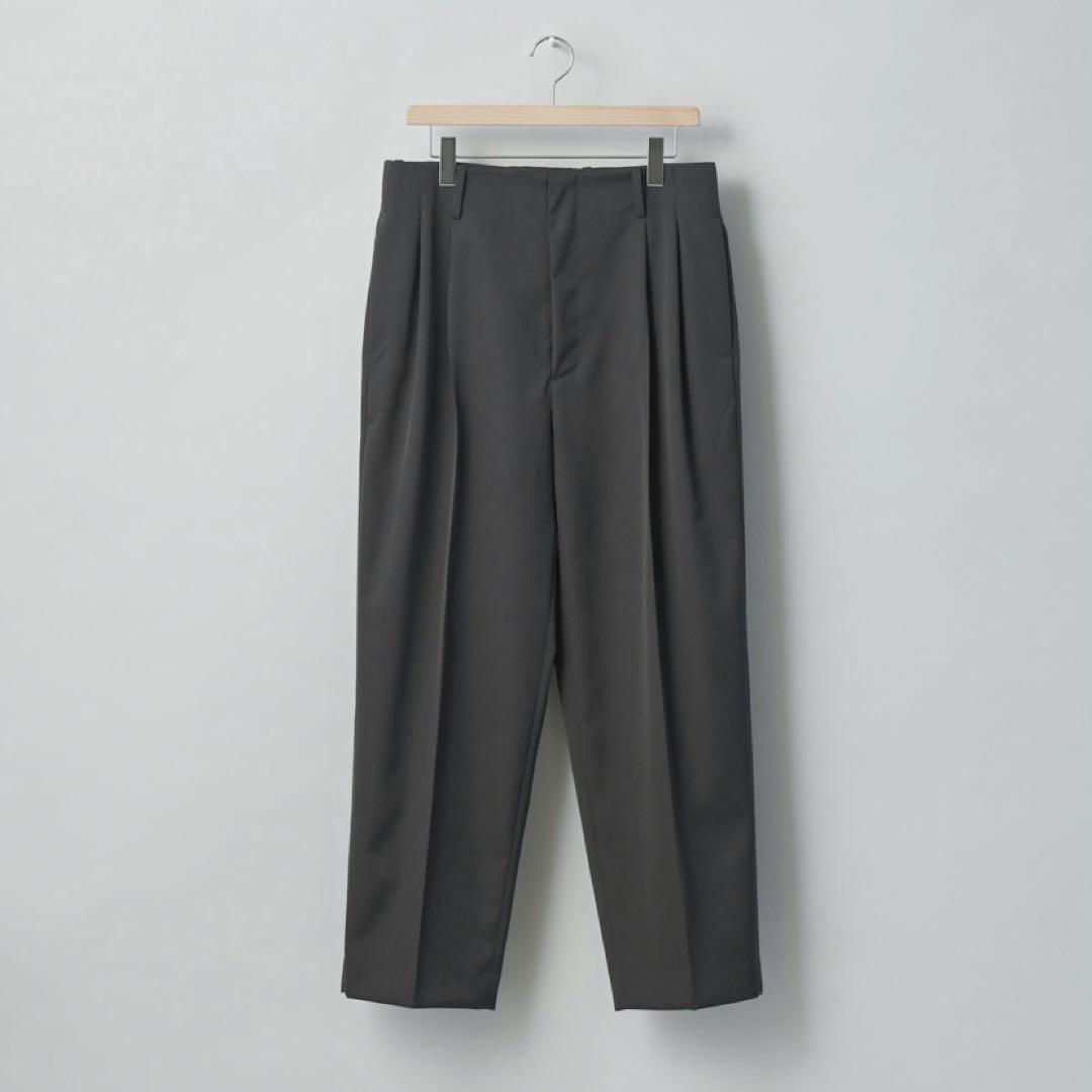 【極美品】23SS stein BELTLESS WIDE TROUSERS S