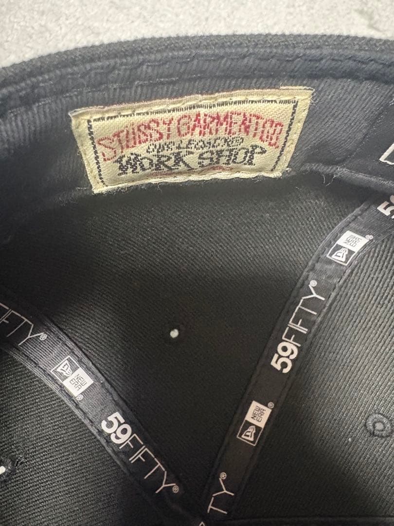 帽子 stussy our legacy new era 7 1/2 black