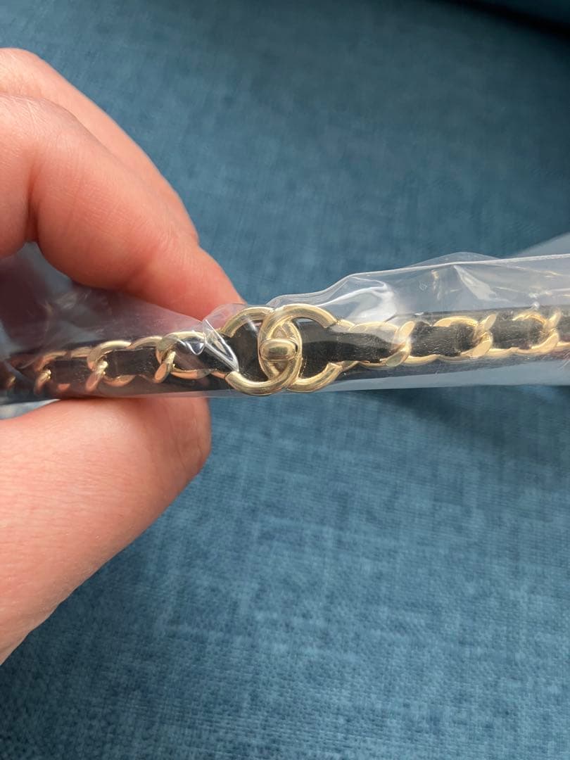 CHANEL ヘアバンド　CO CO チェーン　ゴールド　ノベルティ