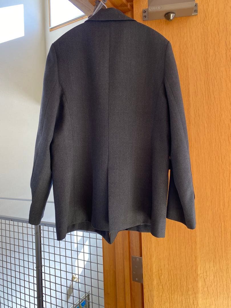 新品スローブ イエナslobeiena ウール混ダブルブレストジャケット