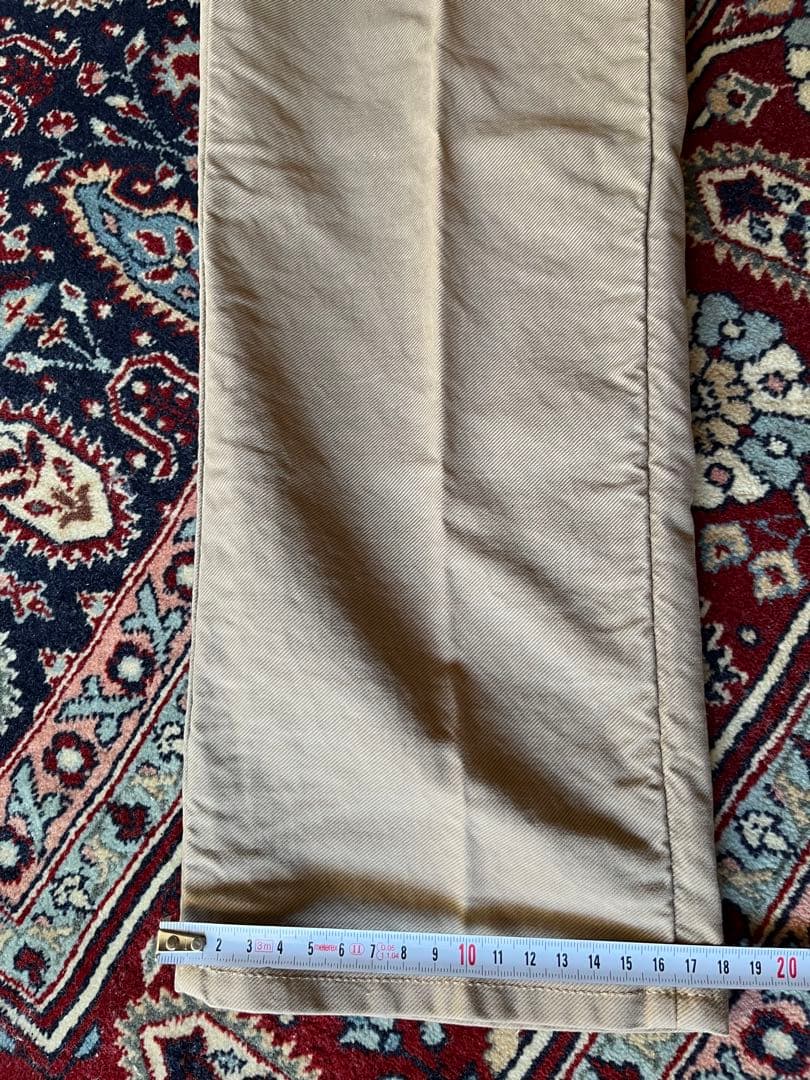 新品/INCOTEX SLACKS（インコテックス）33/SLIMストレッチチノ