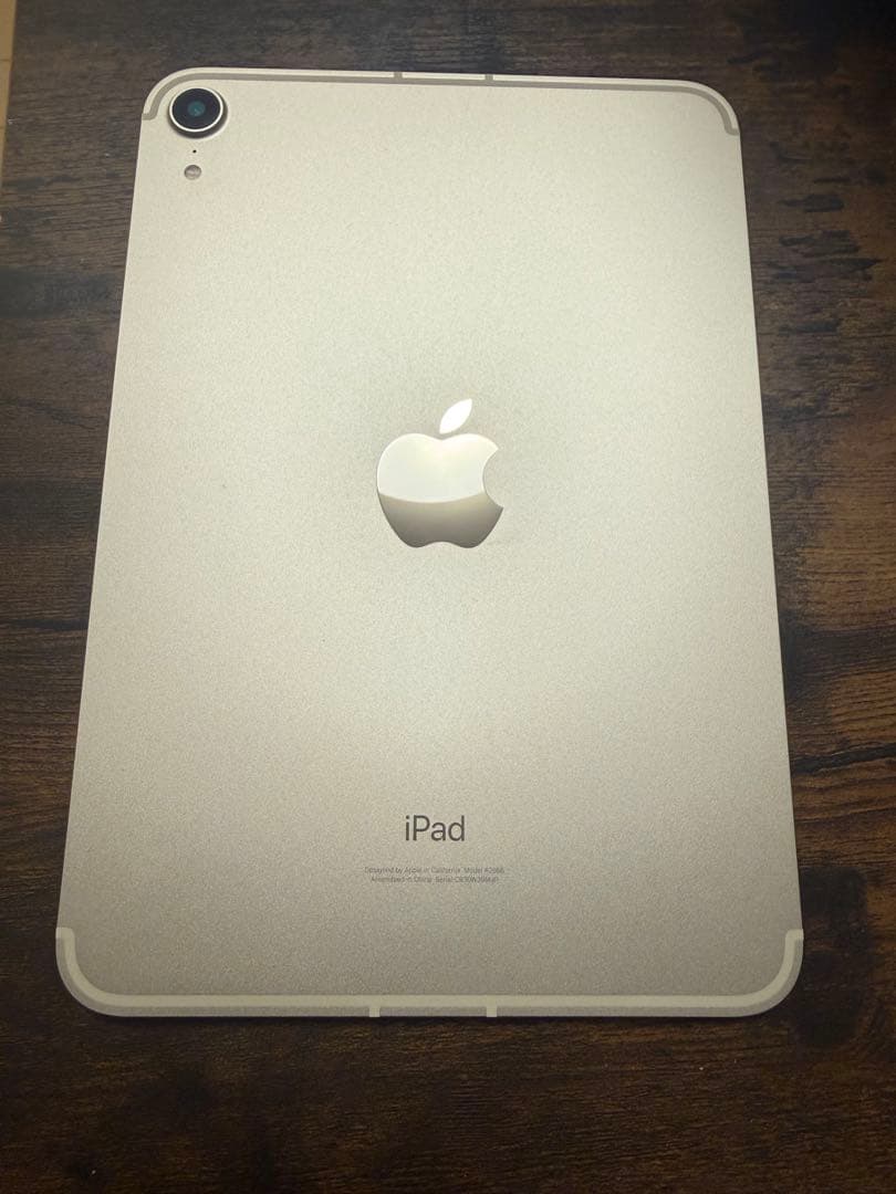 Apple iPad mini６Wi-Fi+Cellular64GBスターライト