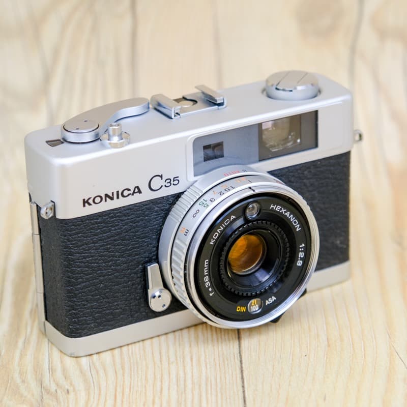 【整備品】KONICA C35 コニカ 美品