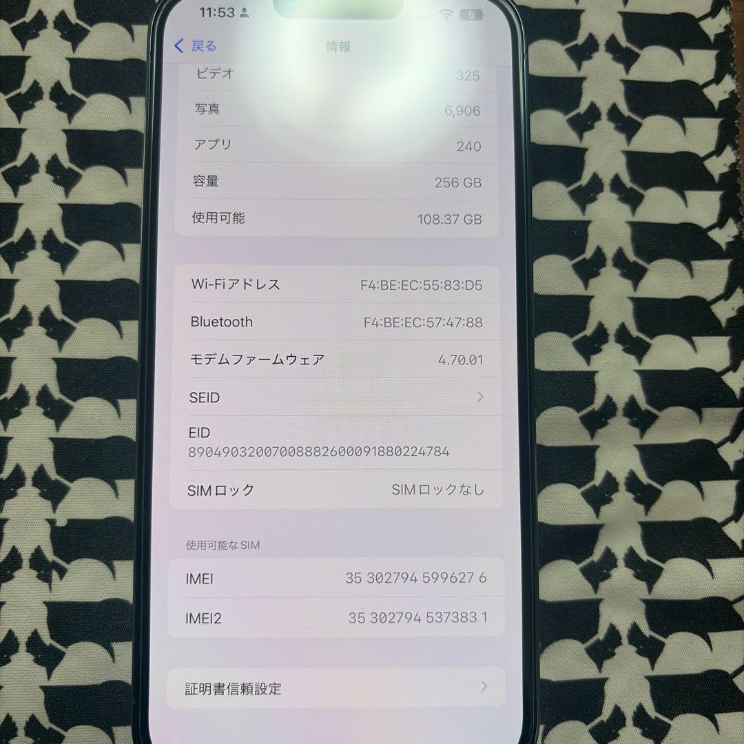 iPhone 13 ProMax 256GB シエラブルー(SIMフリー)