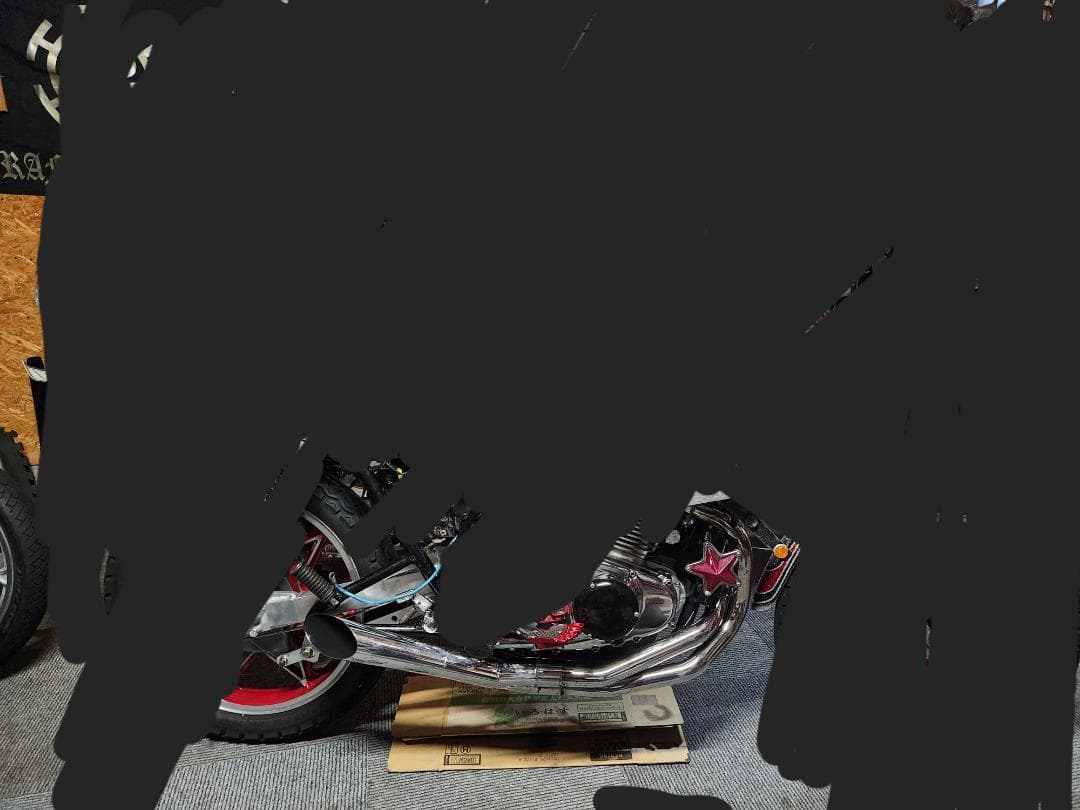 GS400　Newウイング管　ハス切り仕様