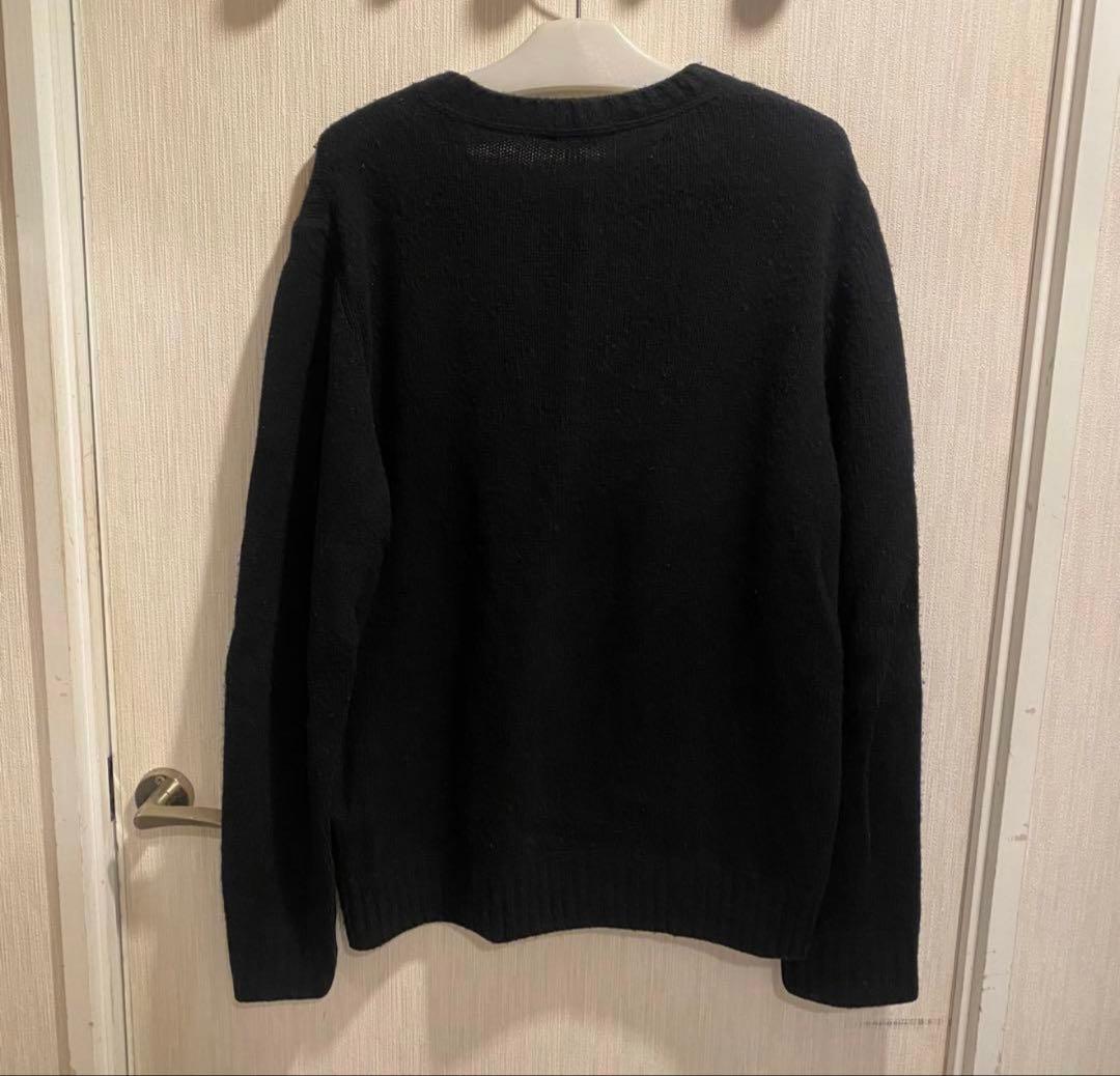 PRADA 黒 ニットセーター カシミヤ　サイズ54