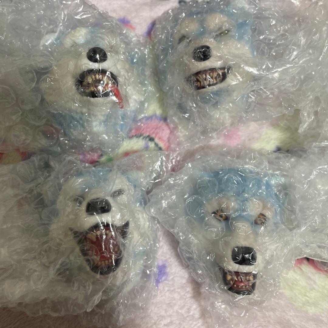 MAN WITH A MISSION 一番くじ H賞 フェイスマグネット 4種