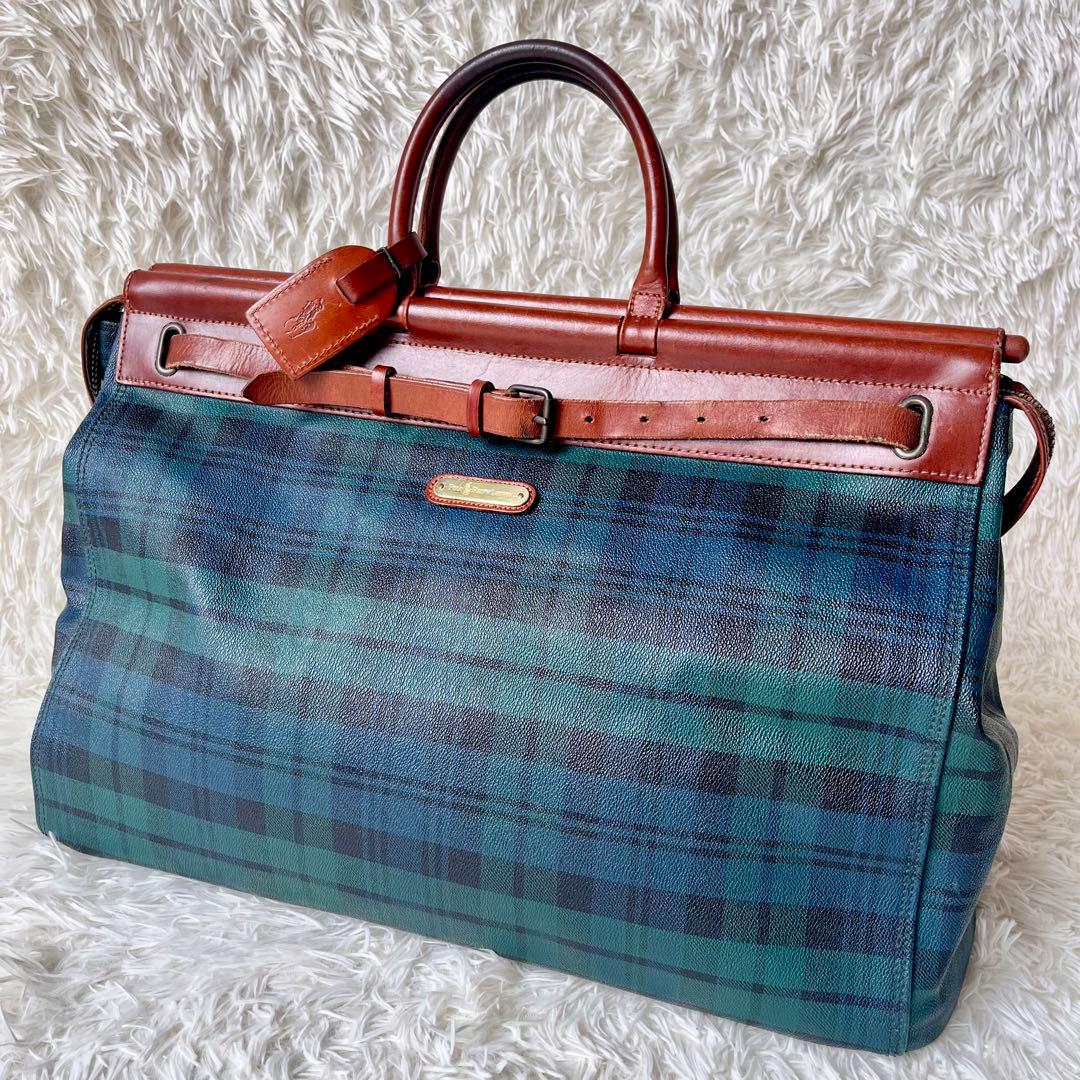 【希少】ポロラルフローレン ボストンバッグ PVC ドクターバッグ 大容量