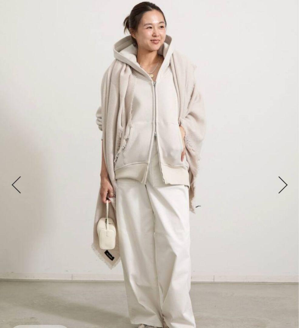 試着のみAMERICANA/アメリカーナ WIDEFU LLZIP HOODIE