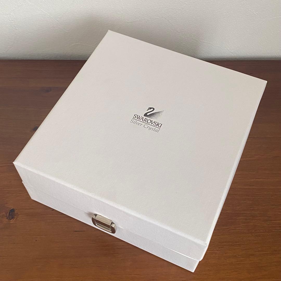 SWAROVSKI スワロフスキー クリスタル サギ 置物