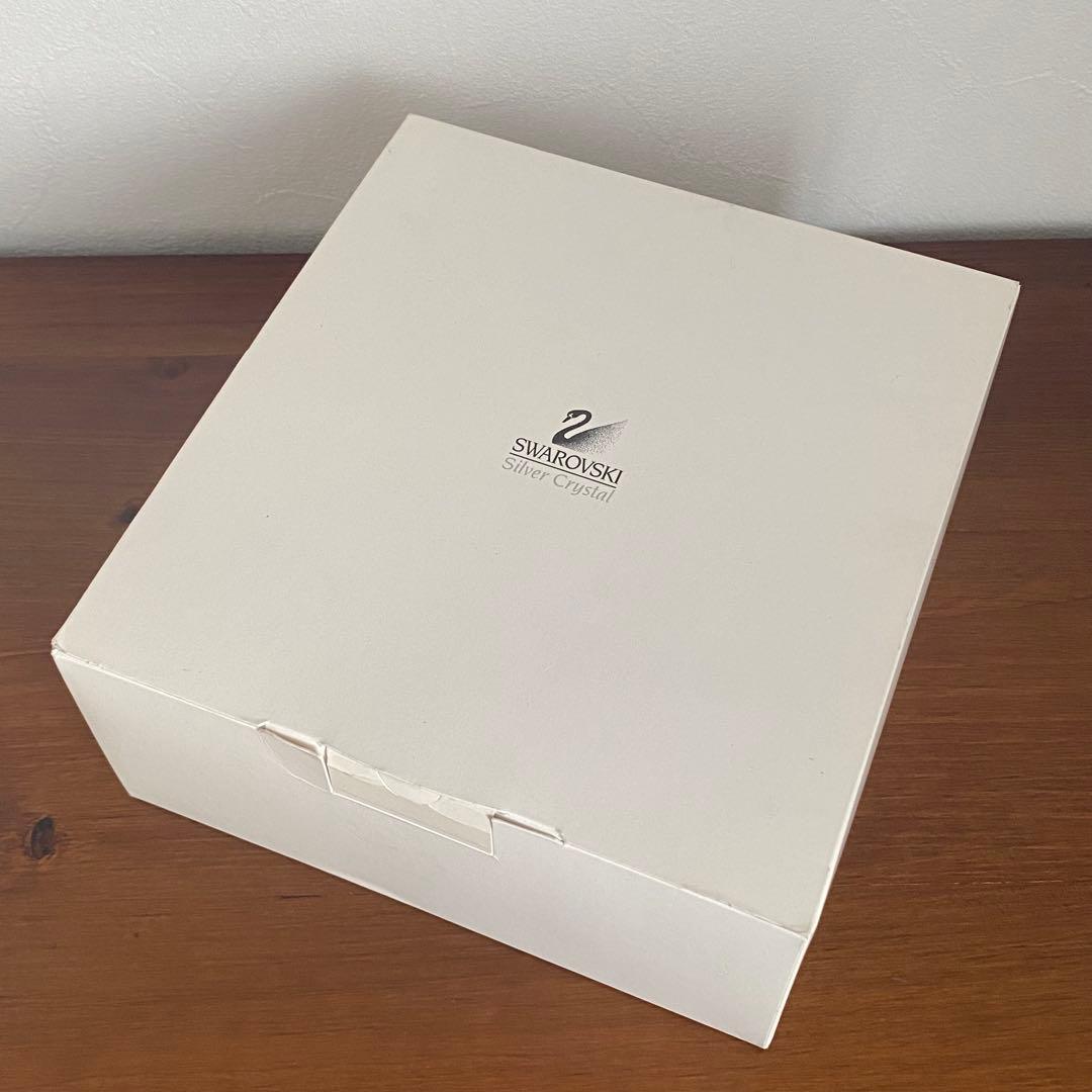 SWAROVSKI スワロフスキー クリスタル サギ 置物