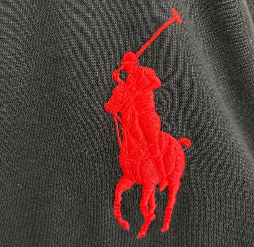 POLO ラルフローレン　ビッグポニー　ブラック XS 希少 美品