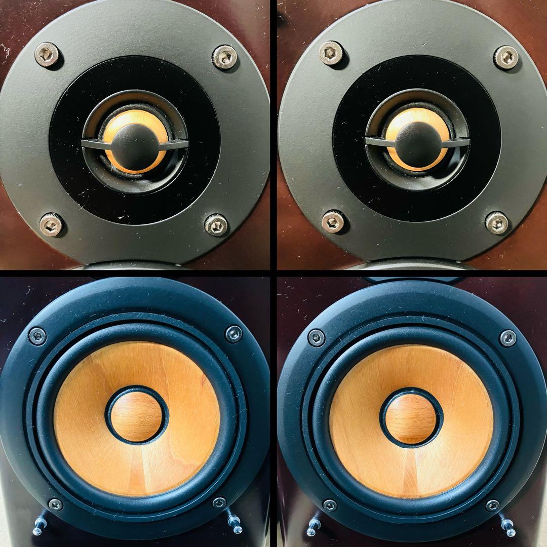 極美品 JVC SX-WD7VNT 2ウェイスピーカー ウッドコーン 外箱付き