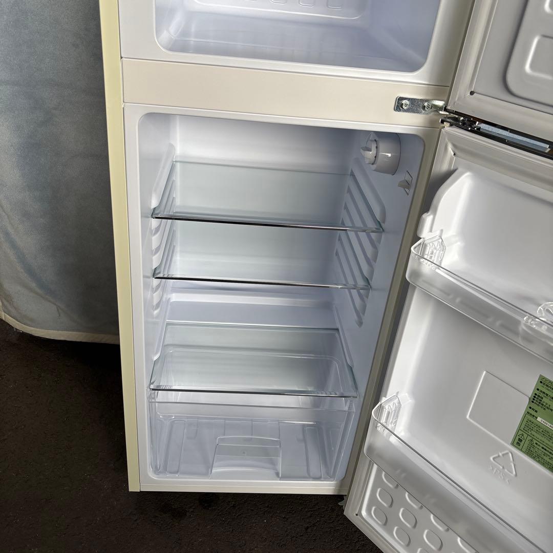 オーヤマ中古冷凍冷蔵庫114L2024年製 形名PRR-122D-W