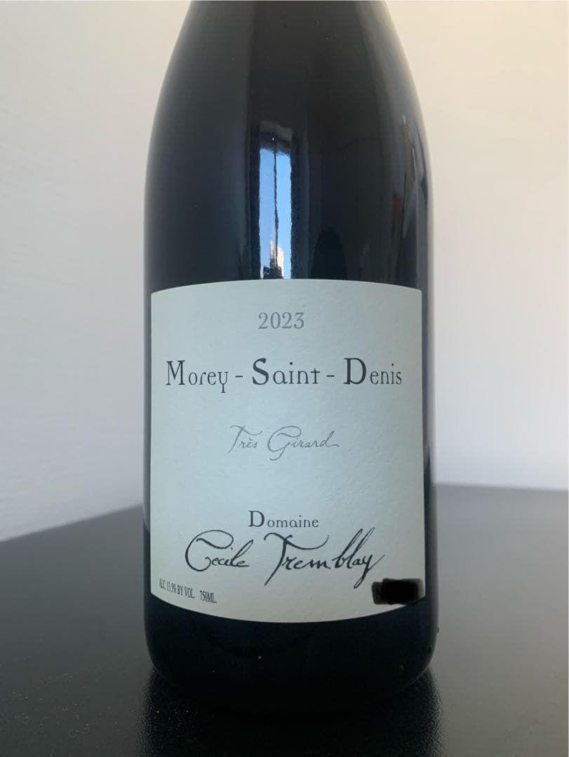ドメーヌ セシル・トランブレイ モレ・サン・ドニ トレ・ジラール 2023 ①