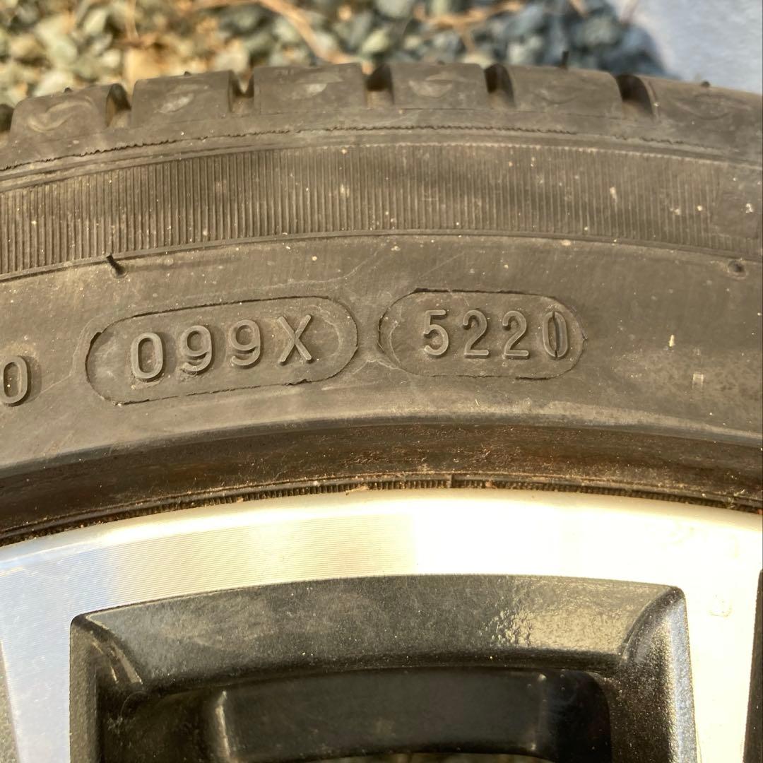 86 ZN6 後期17インチ　タイヤホイール 4本　送料込み！