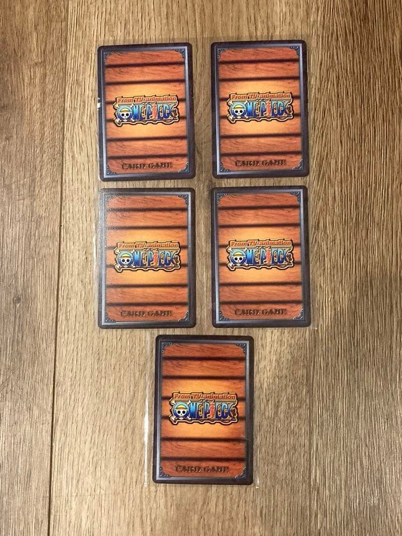 ワンピースカード　旧裏　初期　美品　カードダス　ルフィ海賊団