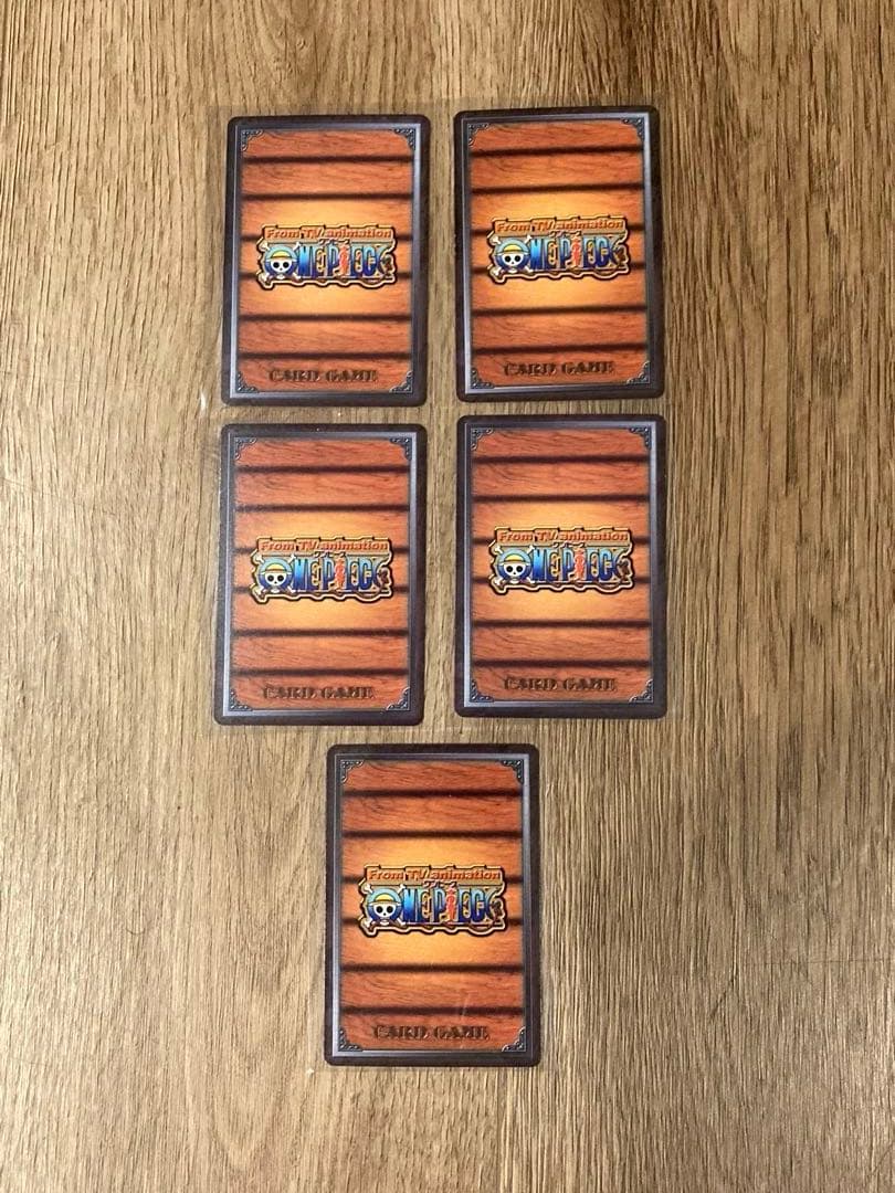 ワンピースカード　旧裏　初期　美品　カードダス　ルフィ海賊団