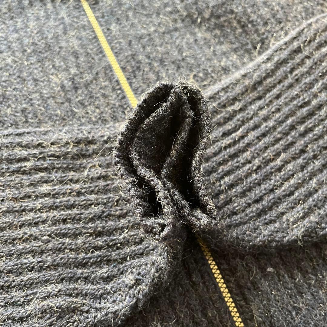 usa製 80s llbeen ドライバーズニット アルパカ混 短丈