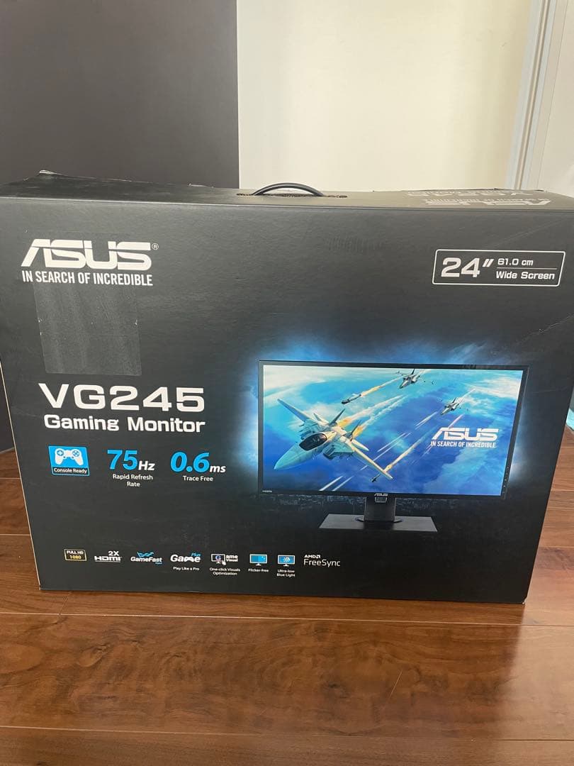 ASUS VG245 24インチ ゲーミングモニター 本体