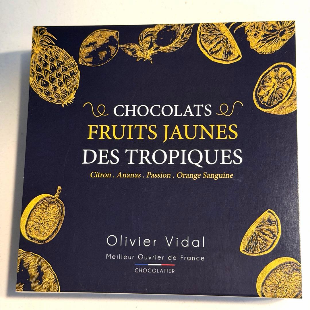 オリヴィエヴィダル コフレ フリュイ ジョーヌ デ トロピック 新品未開封