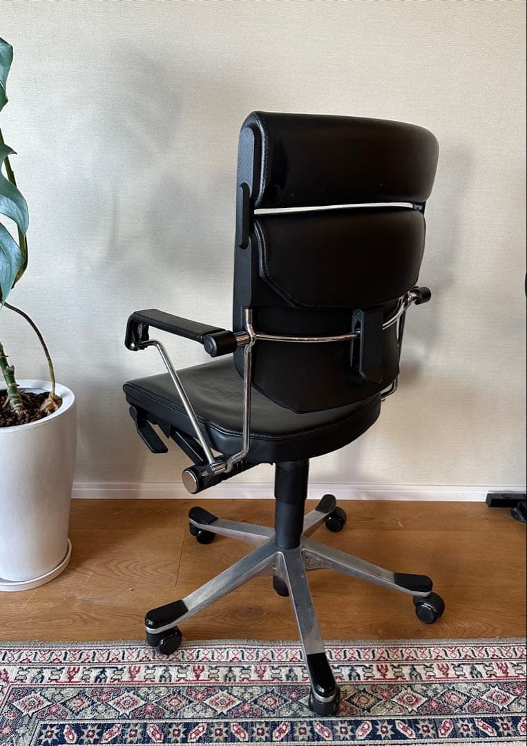 【Amami】ジロフレックス33 ブラック ハイバッグ・総本革・クローム