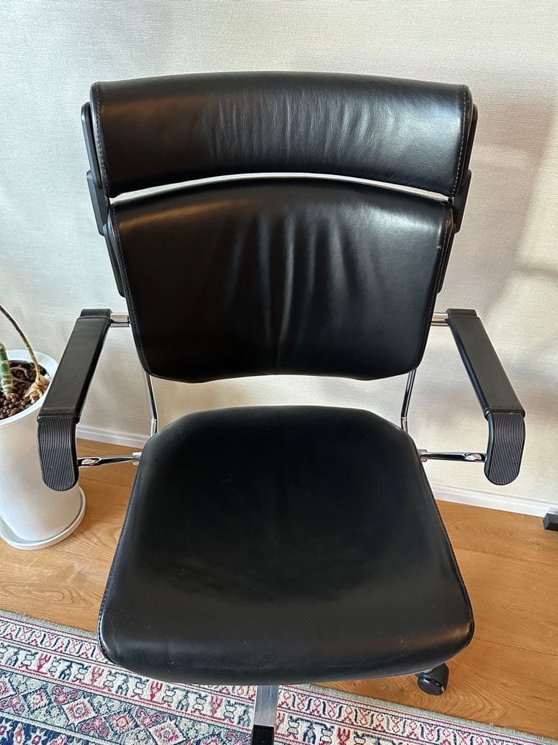 【Amami】ジロフレックス33 ブラック ハイバッグ・総本革・クローム