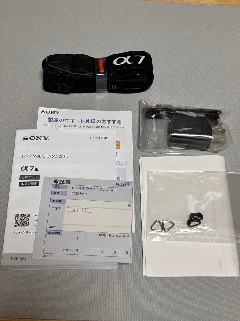 SONY α7 III ミラーレス一眼 本体+レンズ+付属品