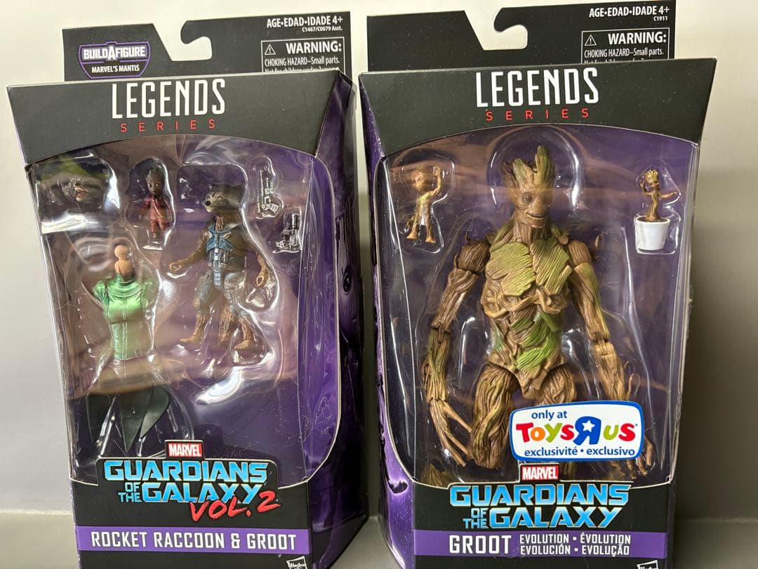 ハズブロ マーベルレジェンド ロケットラクーン グルート 未使用新品