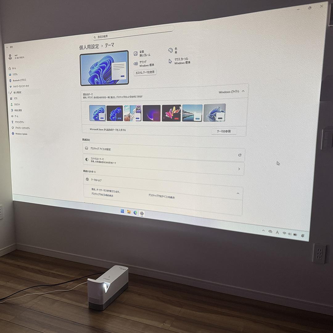 LG 超短焦点プロジェクタ HF85LS 箱あり