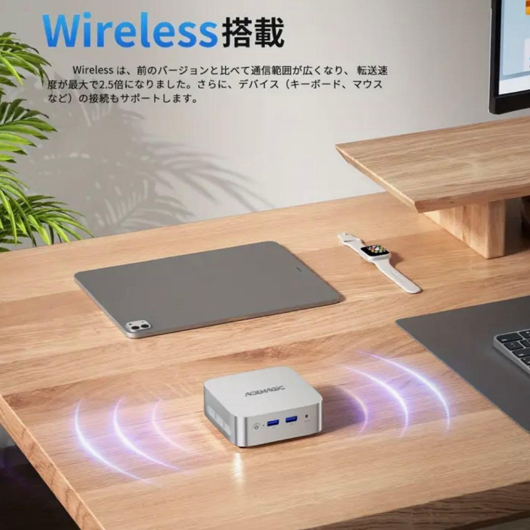 ACEMAGIC Vista Mini V1 ミニPC ブラック(黒)