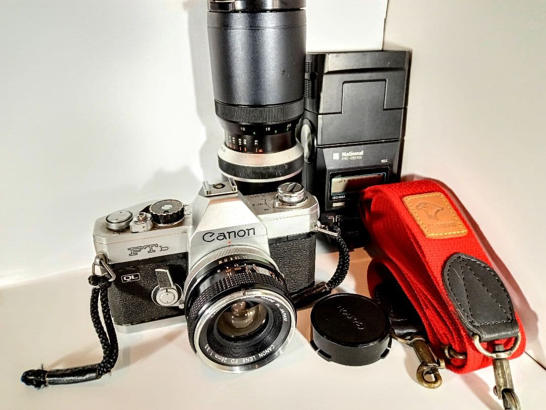 再値下げ　Canon FTb FDレンズ ２本セット