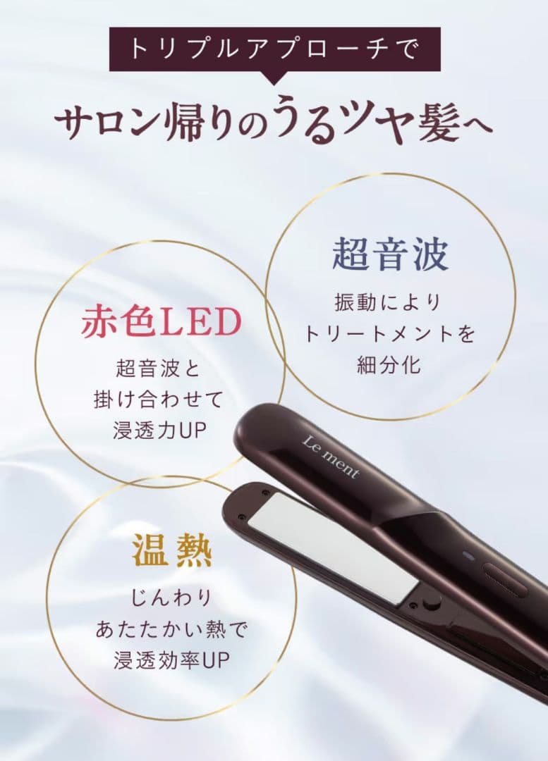 【大特価‼️】Lement ルメント ディープリペアプロ 超音波トリートメント