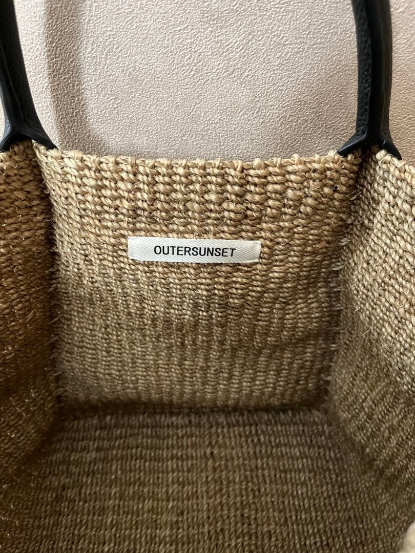 OUTERSUNSET アウターサンセット　　　　カゴバック　辺見えみり