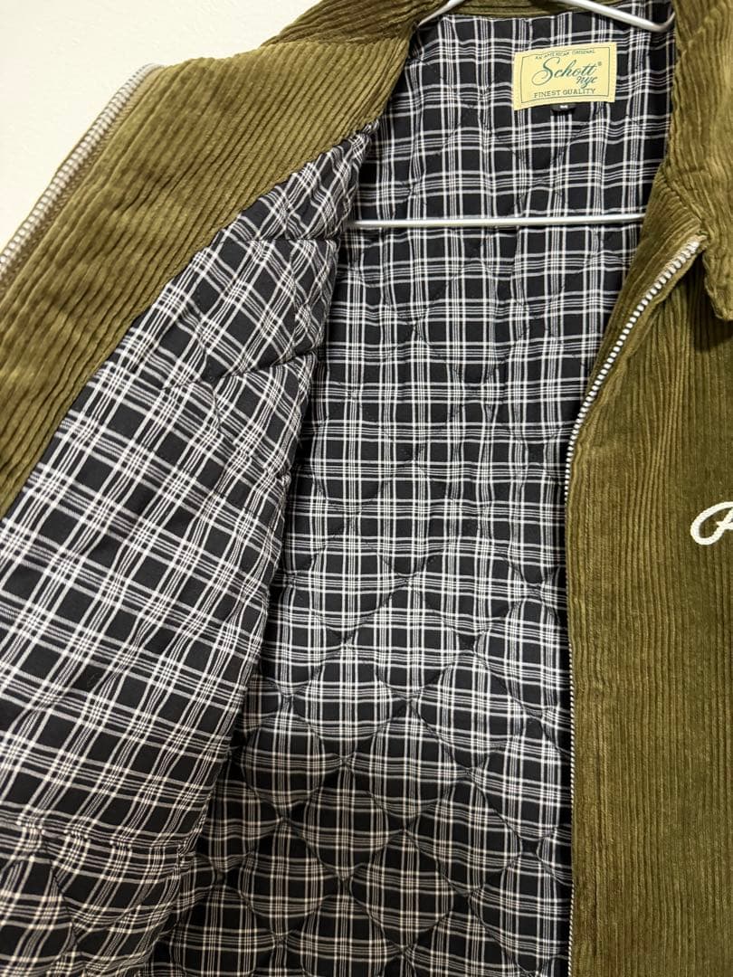 【Mr.D】SCHOTT CORDUROY DRIZZLER JACKET