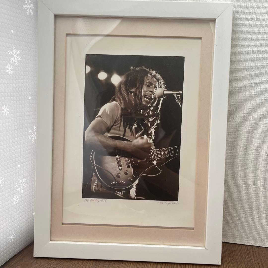 Bob Marley ボブ・マーリー　額縁付きポスター