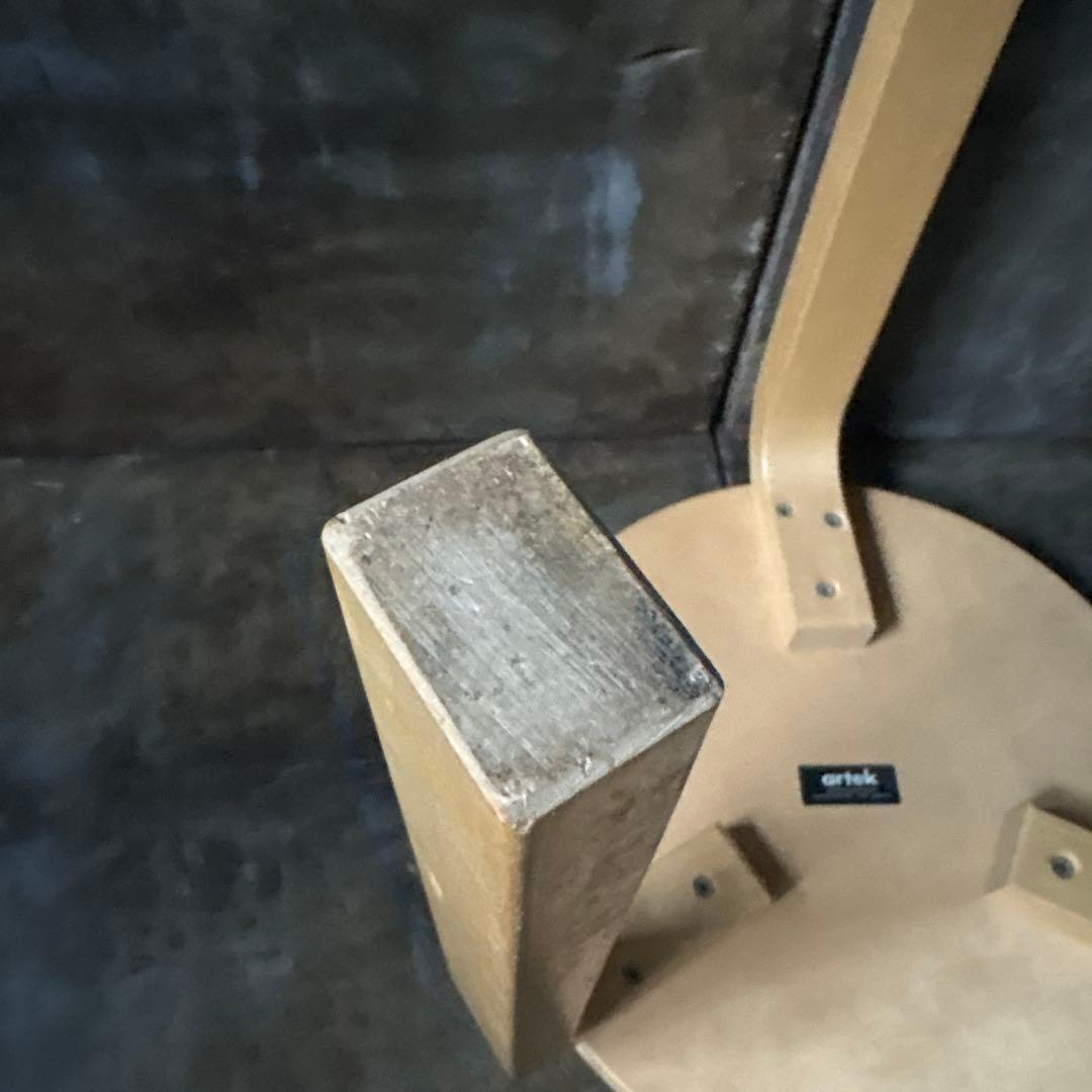 ARTEK STOOL 60 アルヴァ・アアルト3本脚スツール2014年製バーチ