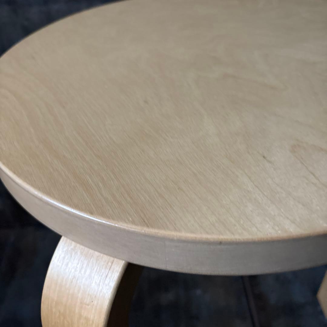 ARTEK STOOL 60 アルヴァ・アアルト3本脚スツール2014年製バーチ