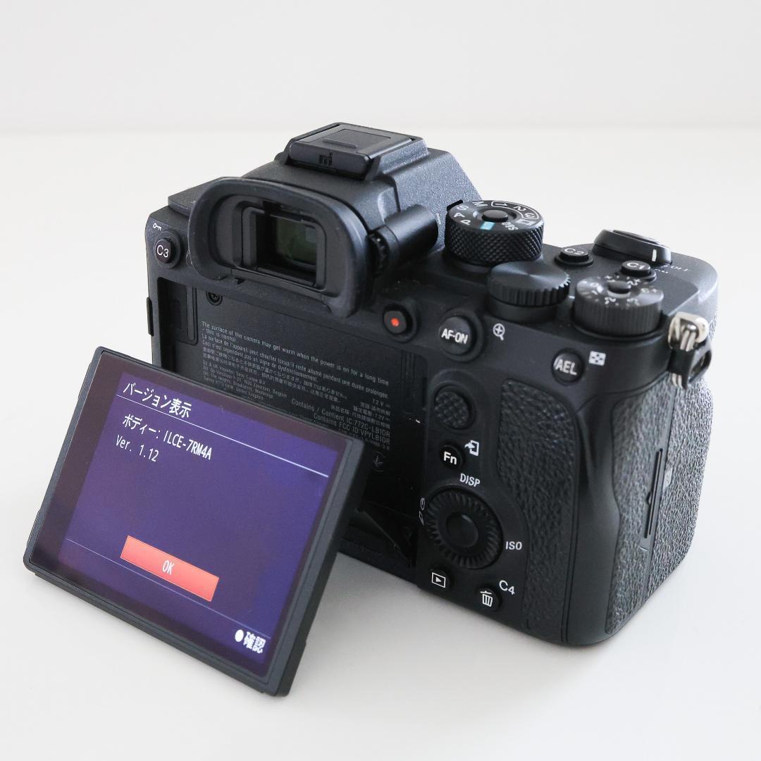 金*郎様 SONY α7RⅣ　 ILCE-7RM4A　ボディ　【センサークリーニ