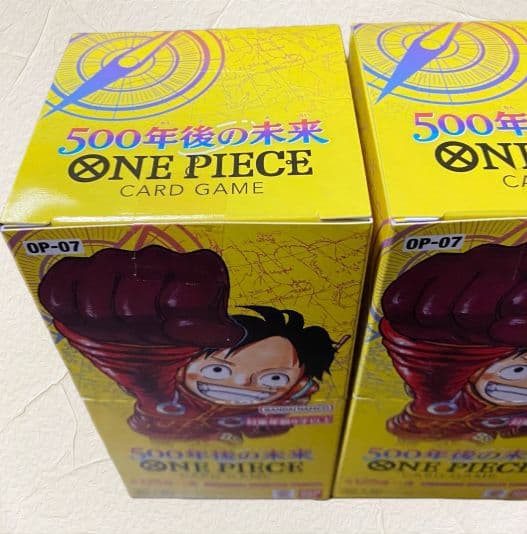 ONE PIECEカードゲーム 500年後の未来 3BOX テープ付き