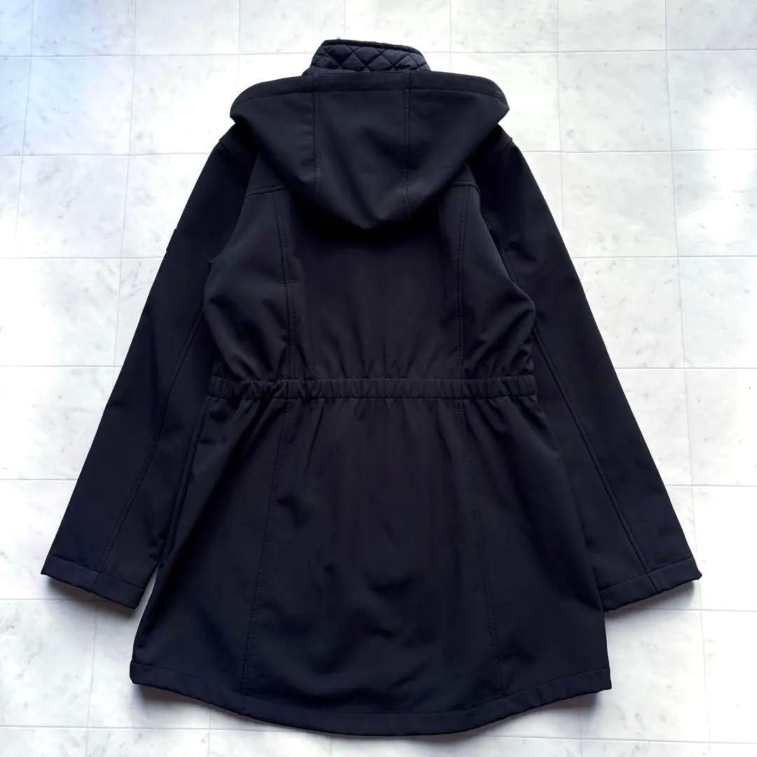 ローレンラルフローレン 洗える フーデットコート ブルゾン 黒 ブラック M