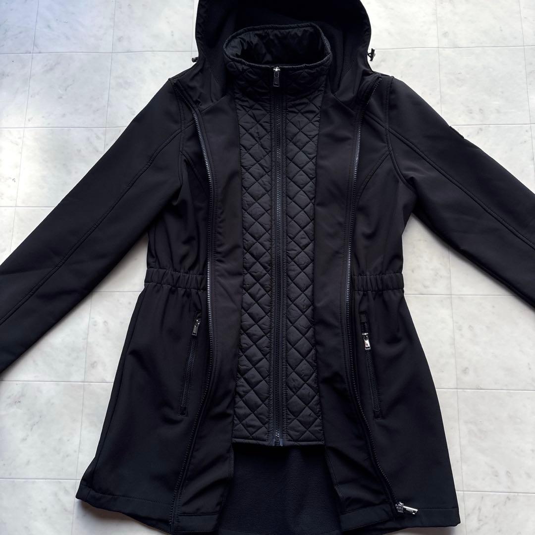 ローレンラルフローレン 洗える フーデットコート ブルゾン 黒 ブラック M